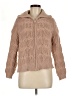 Heartloom 100% Polyester Tan Cardigan Size M - photo 1