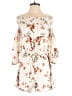 Blush 100% Polyester Ivory Romper Size M - photo 1