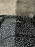 Lulus Polka Dots Black Long Sleeve Blouse Size M - photo 7