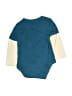 Jumping Beans 100% Cotton Teal Long Sleeve Onesie 12-18 MO / 18 MO - photo 2