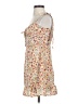 Unbranded 100% Polyester Floral Ivory Casual Dress Size S - photo 5