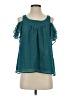 Maeve 100% Polyester Teal Sleeveless Blouse Size 4 - photo 1