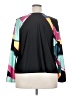 Xersion Color Block Black Long Sleeve Top Size 22 - photo 2