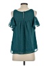 Maeve 100% Polyester Teal Sleeveless Blouse Size 4 - photo 2