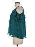 Maeve 100% Polyester Teal Sleeveless Blouse Size 4 - photo 5