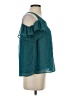 Maeve 100% Polyester Teal Sleeveless Blouse Size 4 - photo 4