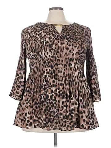 Avenue 3/4 Sleeve Blouse (view 1)
