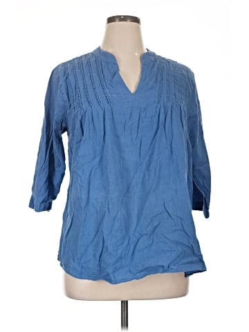 Lane Bryant 3/4 Sleeve Blouse (view 1)