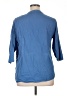 Lane Bryant Blue 3/4 Sleeve Blouse Size 14 - photo 2