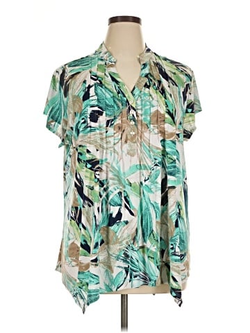 Southern Lady Short Sleeve Blouse (view 1)