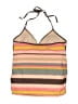 Jaclyn Smith Stripes Brown Swimsuit Top Size 16 - photo 2