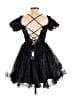 Assorted Brands 100% Polyester Stars Black Cocktail Dress Size S - photo 2