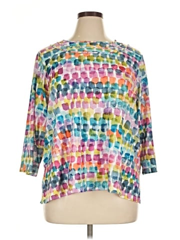 Alfred Dunner 3/4 Sleeve Blouse (view 1)