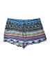 Bebop 100% Rayon Print Blue Shorts Size L - photo 1