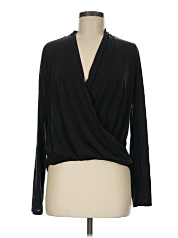 Green Envelope Long Sleeve Blouse (view 1)