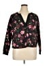Adore Me Floral Black Sweatshirt Size XL - photo 1