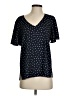 Ann Taylor Stars Black Short Sleeve Blouse Size XS - photo 1