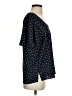 Ann Taylor Stars Black Short Sleeve Blouse Size XS - photo 4