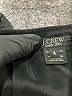 J.Crew 100% Wool Solid Black Wool Skirt Size 4 - photo 5