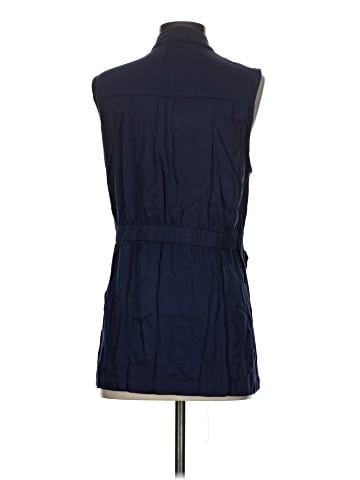 Simply Noelle Sleeveless Button-Down Shirt (view 2)