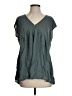 Meadow Rue Gray Short Sleeve Blouse Size S - photo 1
