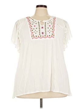 New Directions Short Sleeve Blouse