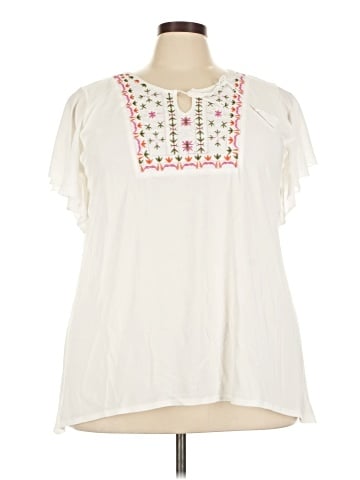 New Directions Short Sleeve Blouse (view 1)