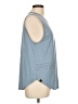 Glyder Blue Sleeveless T-Shirt Size L - photo 4