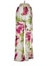 Natori 100% Polyester Floral Ivory Casual Pants Size XS - photo 1