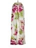 Natori 100% Polyester Floral Ivory Casual Pants Size XS - photo 2