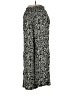 Matty M 100% Rayon Animal Print Black Casual Pants Size S - photo 2