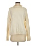Gap Solid Ivory Turtleneck Sweater Size S - photo 1