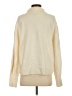 Gap Solid Ivory Turtleneck Sweater Size S - photo 2