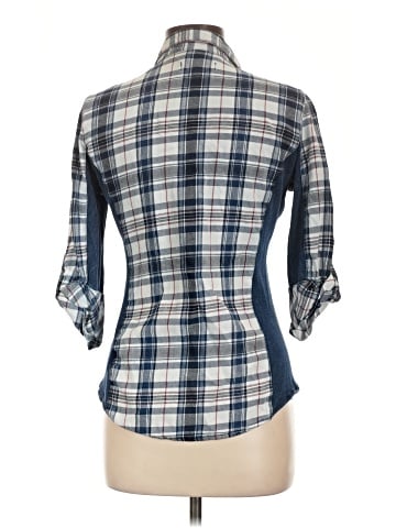 Ci Sono 3/4 Sleeve Button-Down Shirt (view 2)