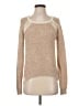 JJ Basics Metallic Tan Pullover Sweater Size S - photo 1