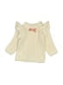 Nicole Miller New York 100% Cotton Ivory Pullover Sweater Size 3-6 mo - photo 1