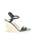 Crown Vintage Black Wedges Size 8 1/2 - photo 1