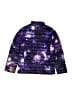 Lands' End 100% Polyester Stars Purple Snow Jacket Size 8 - photo 2