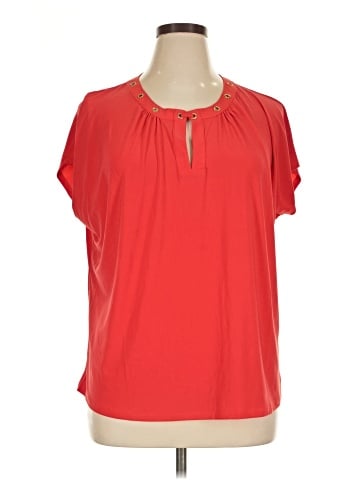 Notations Short Sleeve Blouse (view 1)