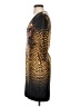Just Cavalli Animal Print Brown Cocktail Dress Size EU (IT) 44 / US 8 - photo 5