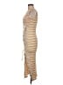 Win Win Tan Cocktail Dress Size M - photo 5