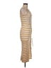 Win Win Tan Cocktail Dress Size M - photo 4