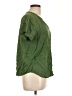 Old Navy 100% Rayon Green Short Sleeve Blouse Size L - photo 4
