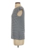 St. John Gray Short Sleeve Top Size S - photo 5