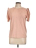 On Twelfth Pink Short Sleeve Top Size L - photo 1