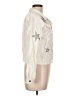 Blue B 100% Cotton Stars Ivory Jacket Size L - photo 4