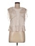 IRO 100% Rayon Ivory Sleeveless Blouse Size EU (FR) 38 / US 6 - photo 1