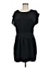 BCBGeneration 100% Polyester Solid Black Casual Dress Size 8 - photo 1