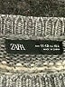 Zara Chevron-herringbone Gray Pullover Sweater Size 11 - 12 - photo 3