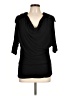 B'leev Black 3/4 Sleeve Top Size L - photo 1